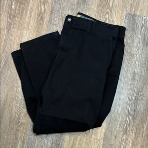 Lee Men's Black Extreme Comfort Slacks.
